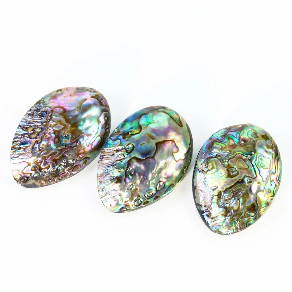 Double-sided Rainbow Aurora Natural Abalone Shell Clam Mussels Specimen Aquarium Fish Tank Landscaping Props Beach Wedding Decor