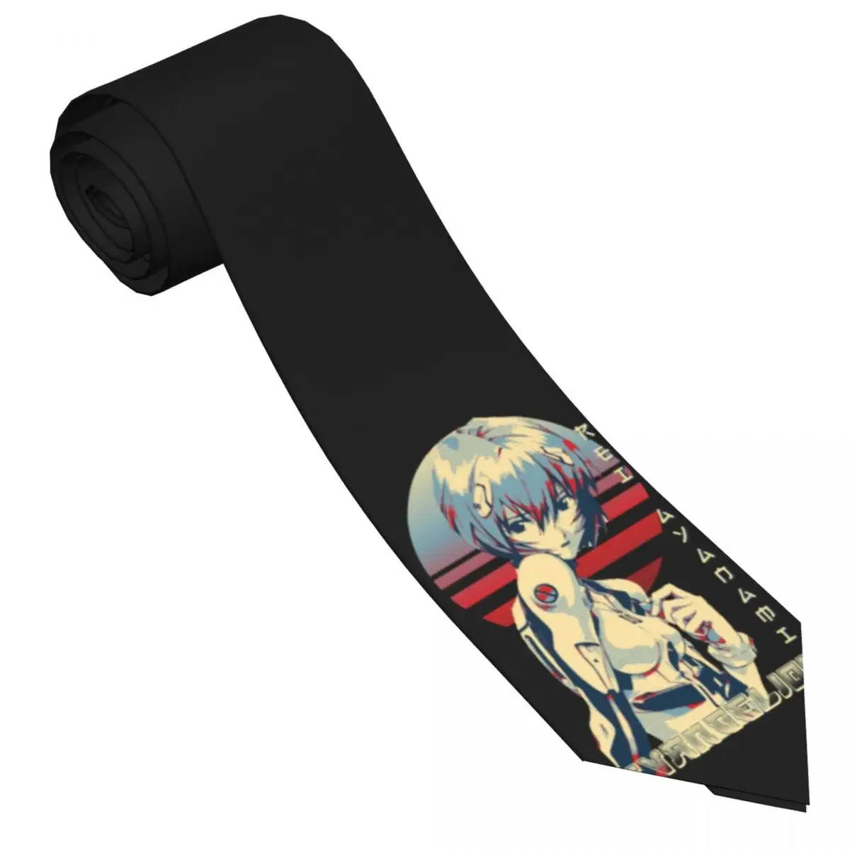 

Japan Anime Girl Tie R-Reis Manga Classic Elegant Neck Ties For Men Wedding Quality Collar Tie Custom Necktie Accessories