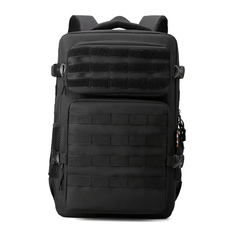 NONE Taktische Rucksäcke Herren Camouflage Rucksack, Wander- und Campingrucksack, mehrschichtiger Outdoor-Sportrucksack mit großem Fassungsvermögen 3