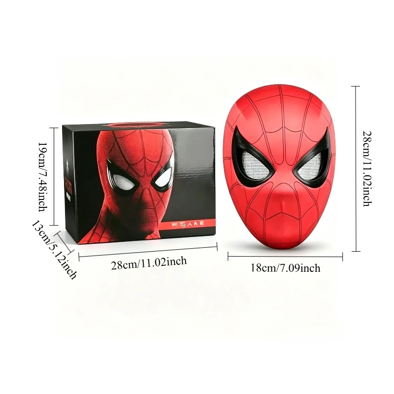 1:1 Wearable Electronic Cosplay Mask Remote Control Movable Eyes Headgear Decor Collectible Toy Gift For Adult Cosplay Hobbyists view 6