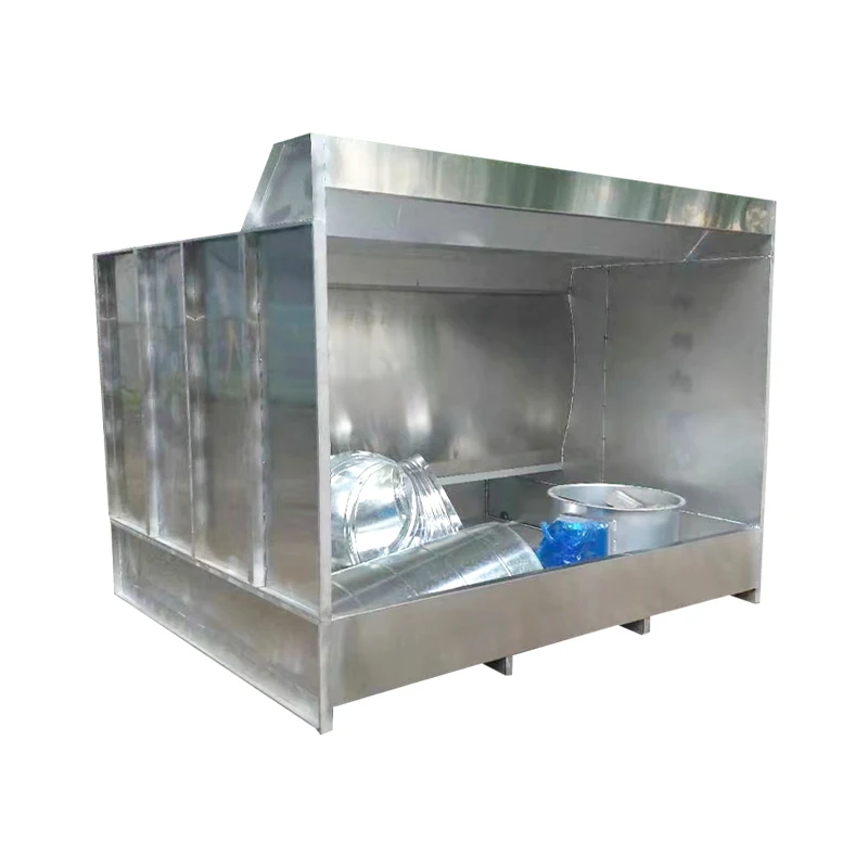 Environmentally friendly water curtain spray cabinet Small spray cabinet Water circulation paint mist purification