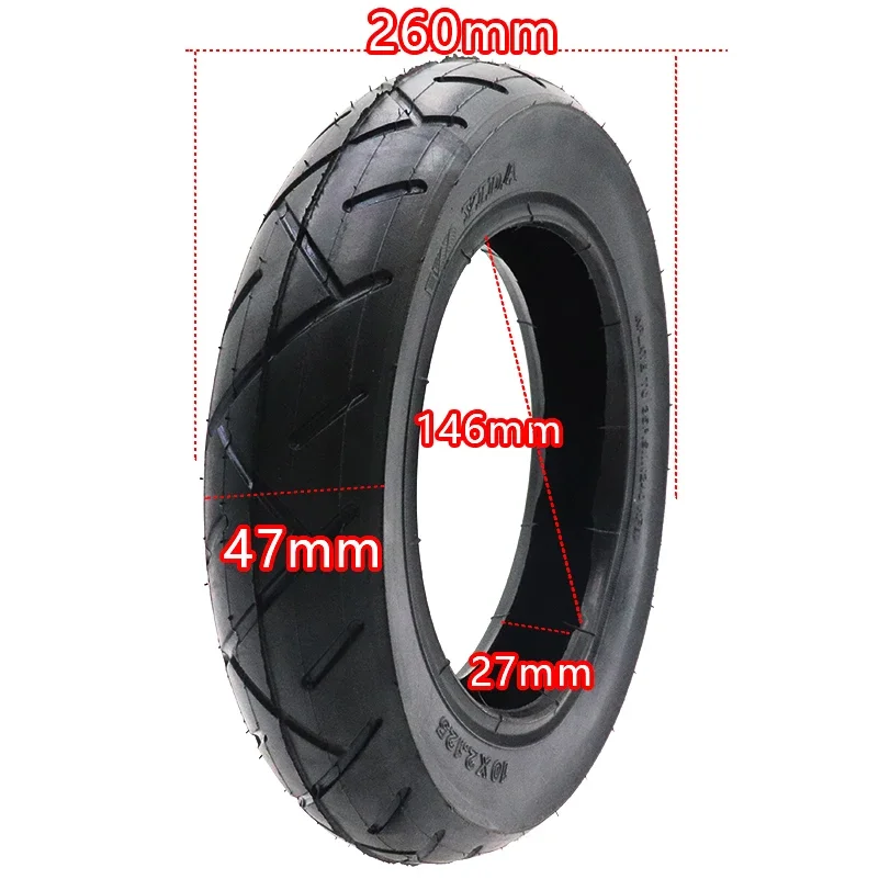 10 Inch 10x2.0 10x2.125 Electric Scooter Balancing Hoverboard Self Smart Balance Tire Inner Tube 10 Inch Pneumatic Wheel  Tyre