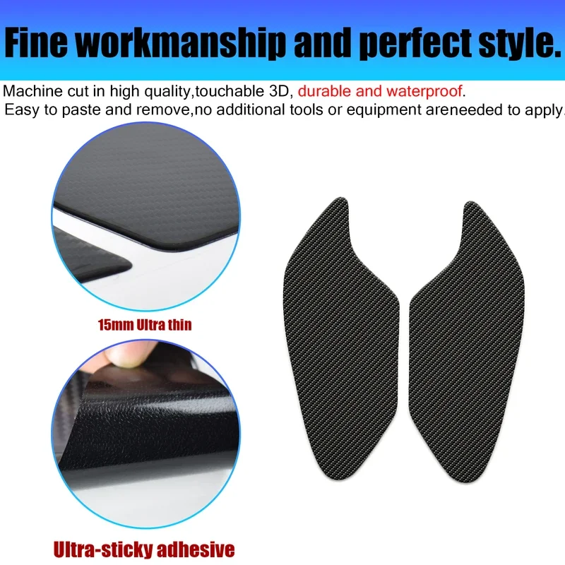 Motorfiets Anti-Slip Beschermende Stickers Knie Grip Zijstickers Cbr 250r Brandstoftank Pad Voor Honda Cbr250r