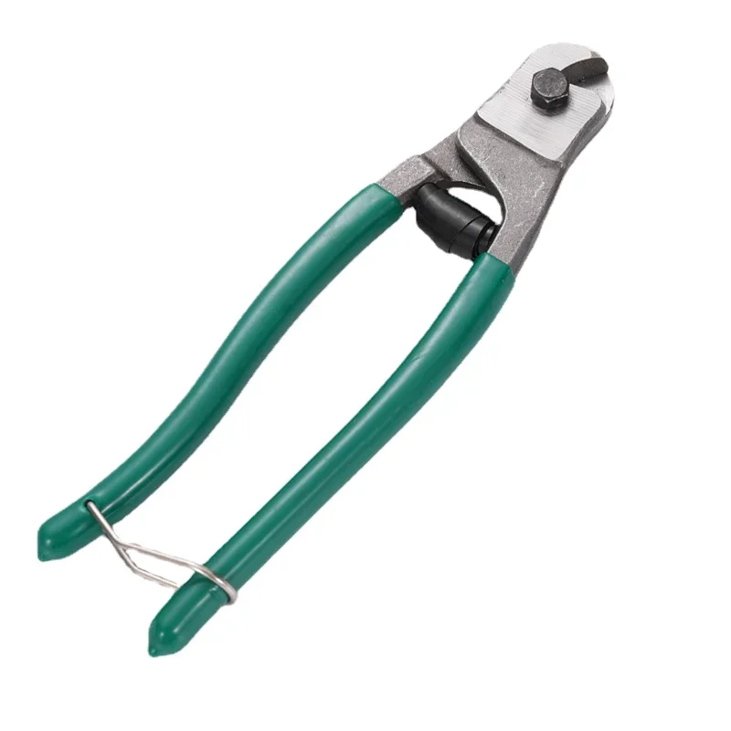 8 Inch Heavy Duty Hand Wire Rope Cable Cutter, Alloy Steel, QuenchingTreatment,  Operation Steel Cable Cutter for Cutting 0-6mm