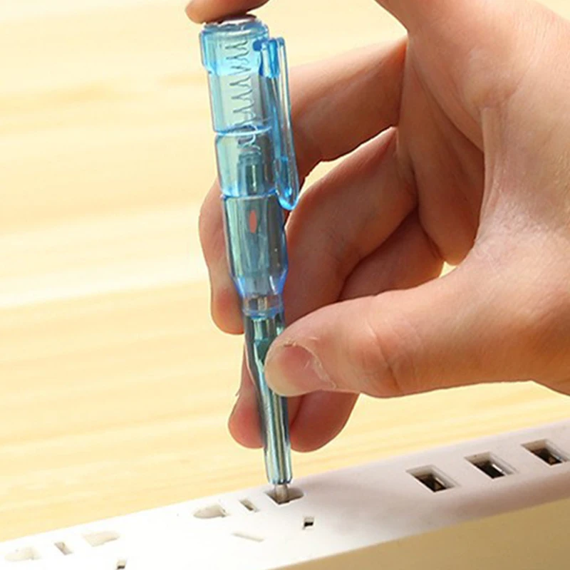 Test Pencil Testing Pen for Measuring Electrical Instruments An Ordinary Electric Measuring Pen Can Be Used As A Screwdriver