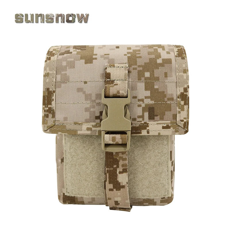 Tactical Vest 6074 Miscellaneous Bag Molle Tool Bag Pouch Modular Accessory Bag Imported Matte Fabric