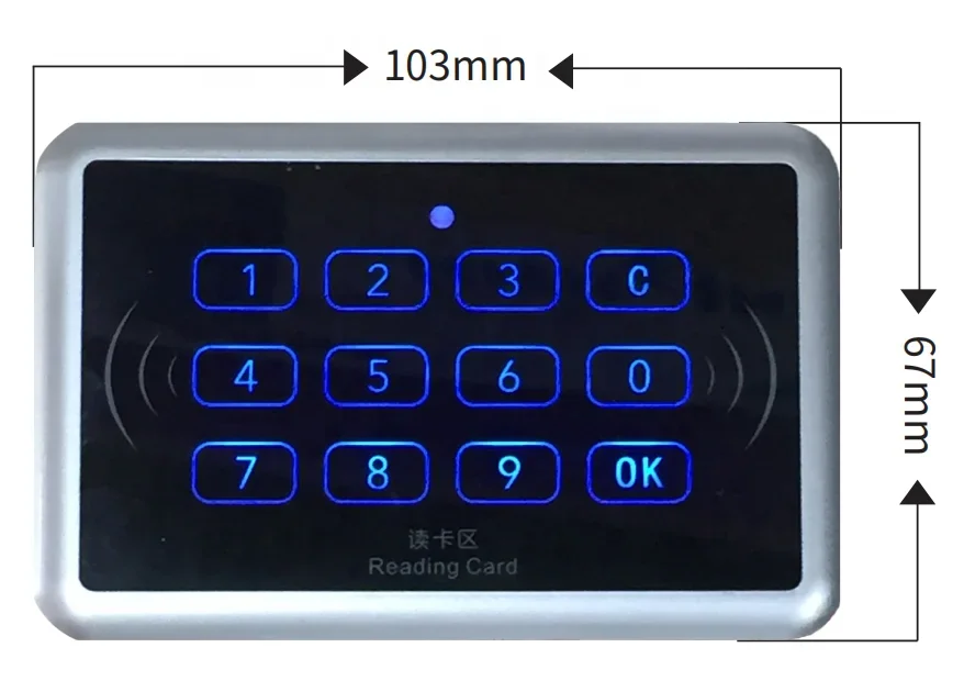 LIFT IC SYSTEEM TOEGANGSCONTROLE IDENTIFICATIE PROGRAMMER KAARTLEZER SCHRIJVER