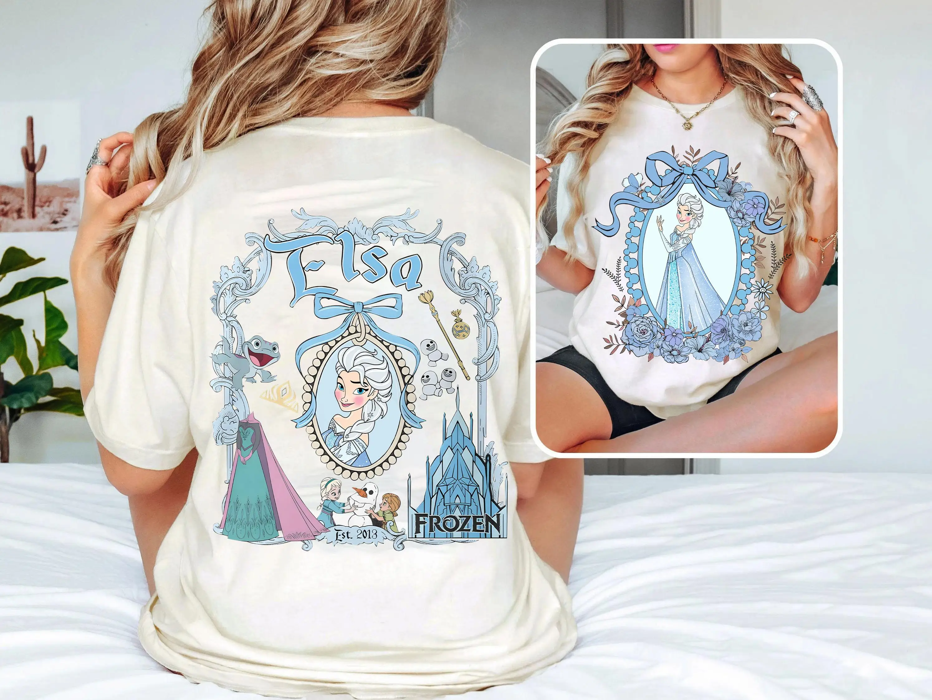 

Retro Disney Princess Shirt, Coquette Disney Princess T-Shirt Disney Girl Trip T-Shirt, Princess Women's T-Shirt Disney Shirt