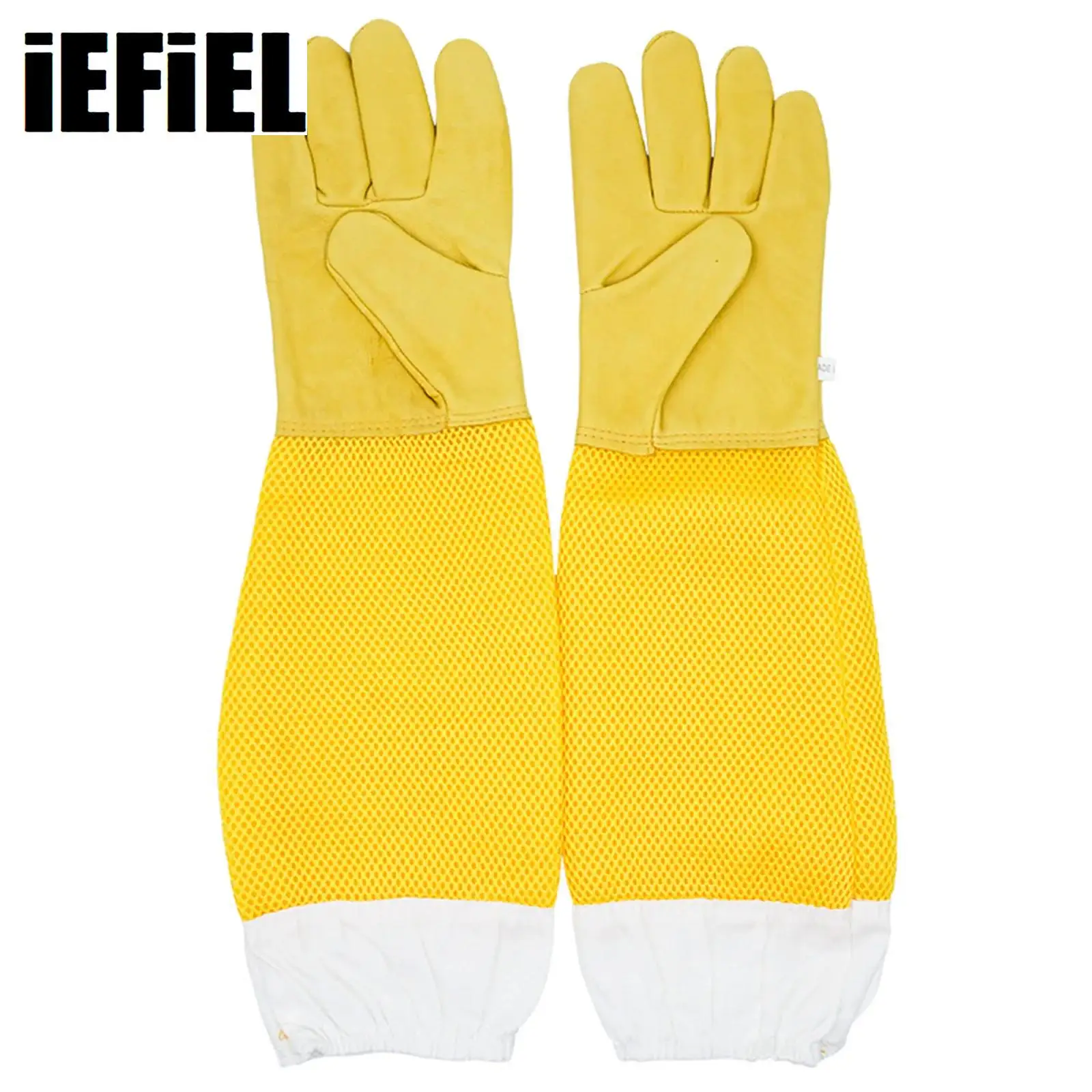 

Sheepskin Protection Gloves Thickened Beekeeping Gloves Beekeeping Accessories Protective Insect Proof Anti-sting Gloves Tools