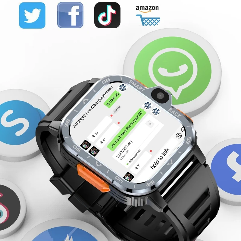 

LAXASFIT Men Sports Smart Watch 1.71 Screen Blood Oxygen Bluetooth Talking Watch Multi Sport LED Flashlight Outdoor Smart Watch