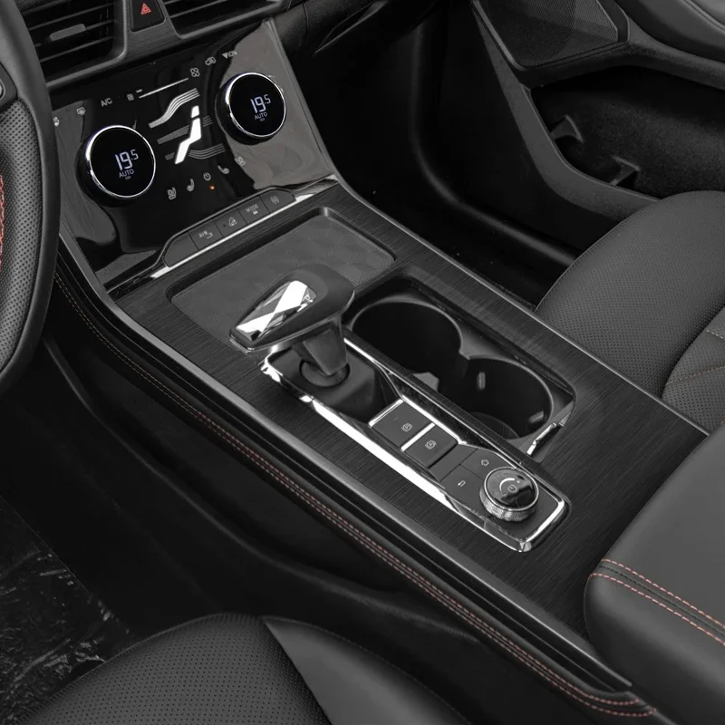 

Car Carbon Interior Sticker Decal Gear Box Panel Inner Protective Film For EXEED TXL 2020-2024 LHD Interior Auto Accessory