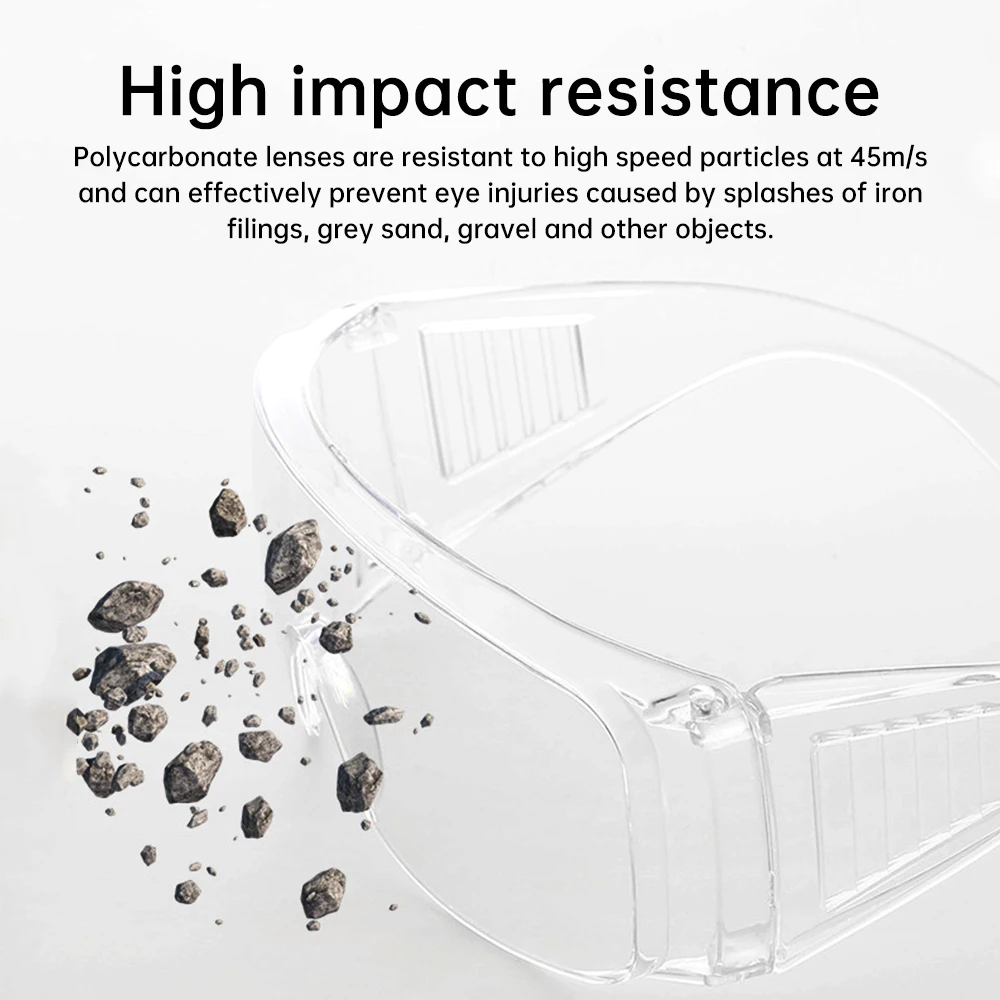 1PCS Safety Goggles Shutter Ggoggles Shutter Protective Goggles for Dust Sand Wind and Splash Prevention for Daily Protection