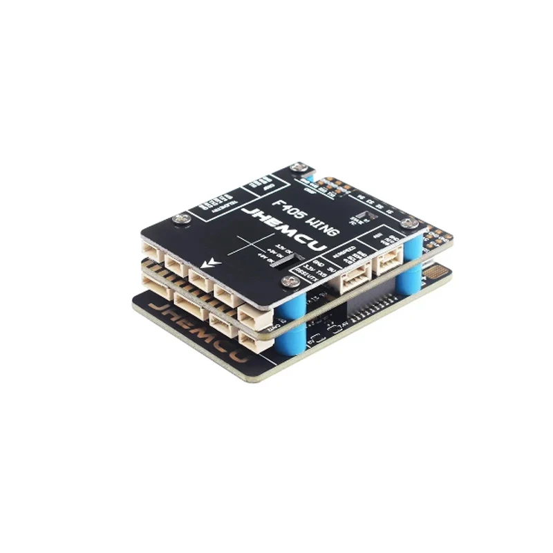 JHEMCU F405 aile INAV contrôleur de vol baromètre intégré Gyroscope OSD Blackbox BEC pour avion RC à voilure fixe