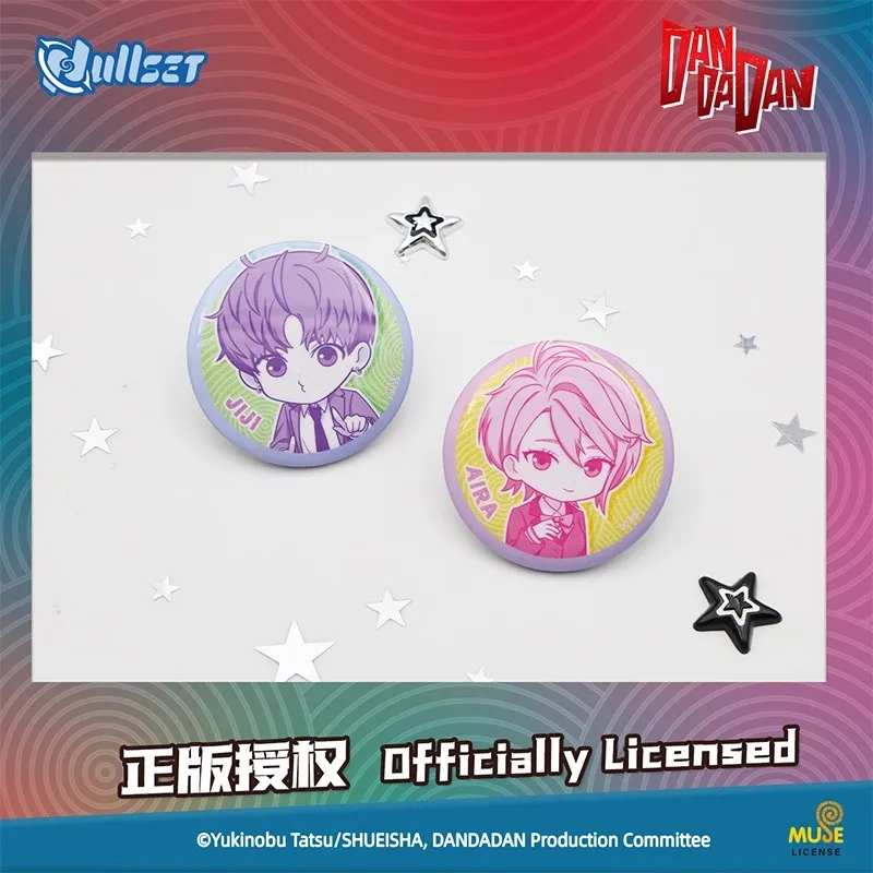 Original Nullset DANDADAN SD Series Badge Blind Bag Momo Okarun Animation Peripheral Acg Decoration Goods Collection Gift