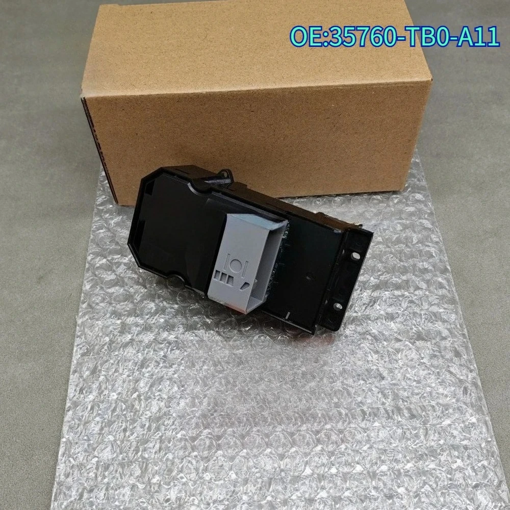 Original High quality New For 35760TB0A11 Front Passenger Right Side Power Window Switch For 2008 2009 2010 2011 2012 2013