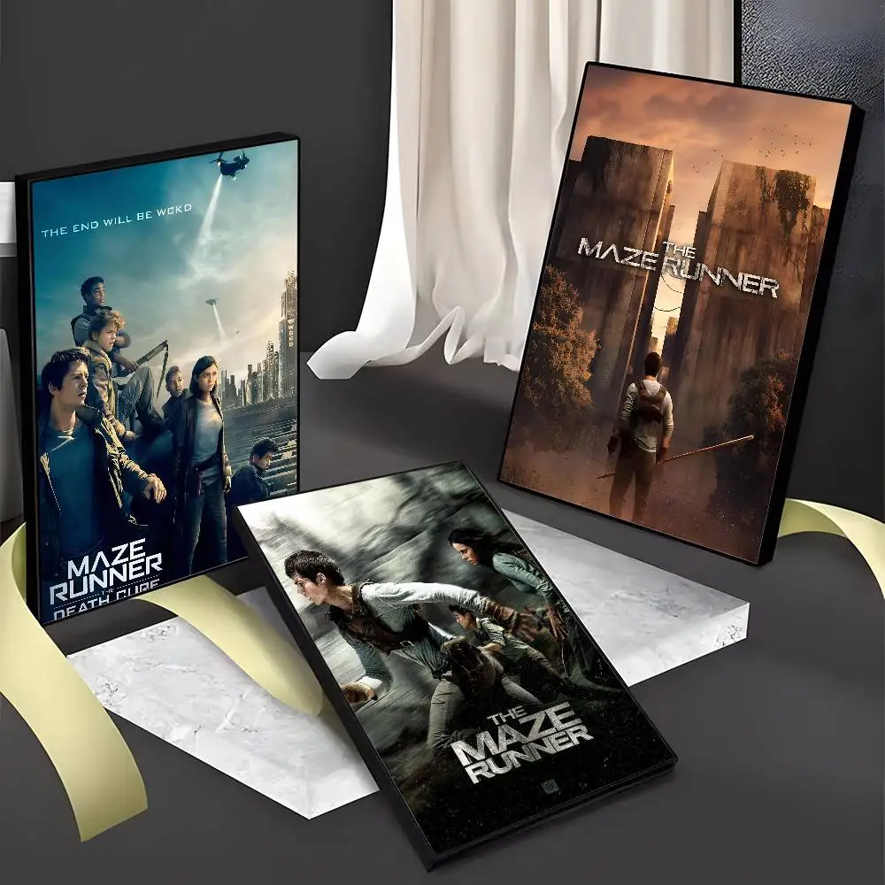 سلسلة الأفلام ملصق M-Maze Runner ذاتي اللصق للمنزل وغرفة النوم وديكور المنزل وملصقات عالية الجودة لوحة فنية جدارية #6