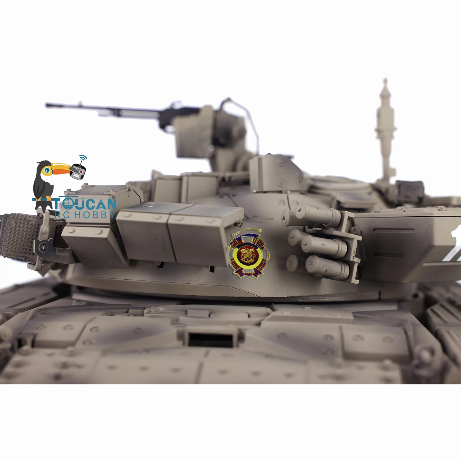 2,4 GHz HENG LONG 1/16 RC Panzer 7,0 Kunststoffversion Russland T90 3938 RTR Modell Infrarotlautsprecher BB-Einheit Rauchspielzeug TH17858