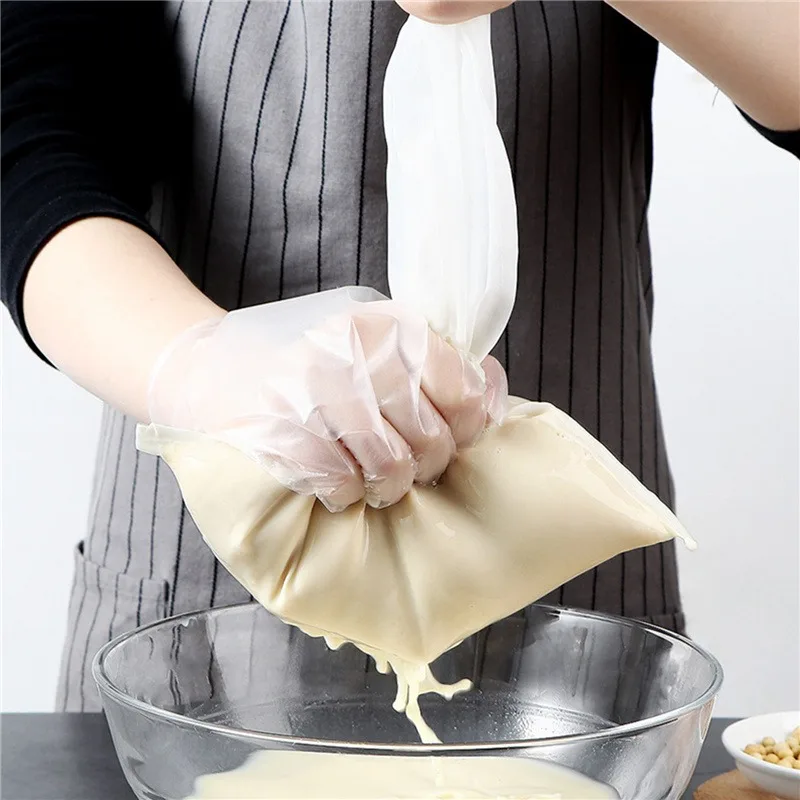 

Soy Milk Wine Filter Bag Nut Milk Bag Tea Coffee Oil Yogurt Filter Net Mesh Kitchen Food Reusable Nylon Filter Bags Strainer