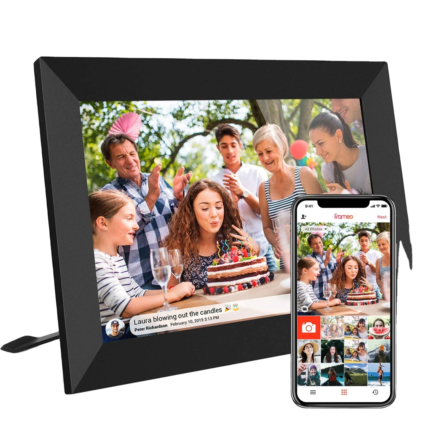 Photo editing software free download video loop touch screen wifi digital photo frame touch screen frame application wifi