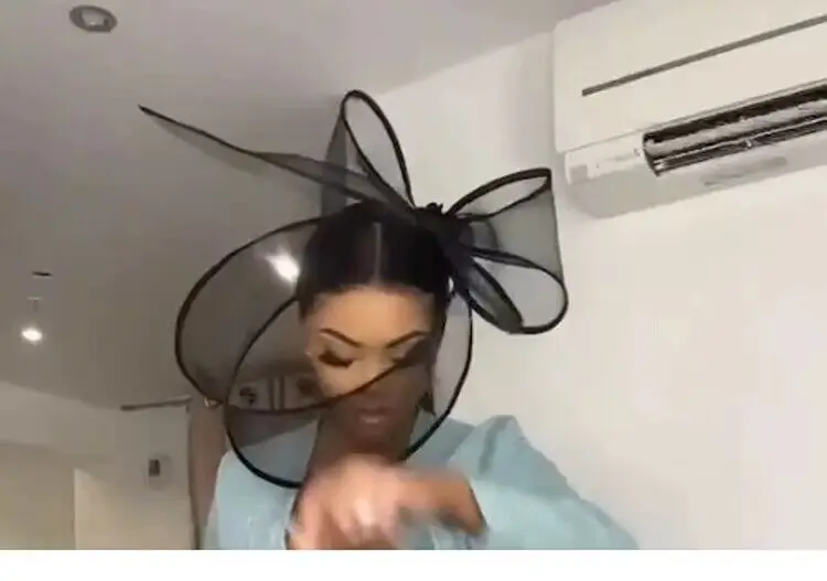 Sombrero de pastillero de boda negro para mujer, tocado elegante, Clip de pelo, tocado de fiesta de Iglesia, tocado de moda, nuevo