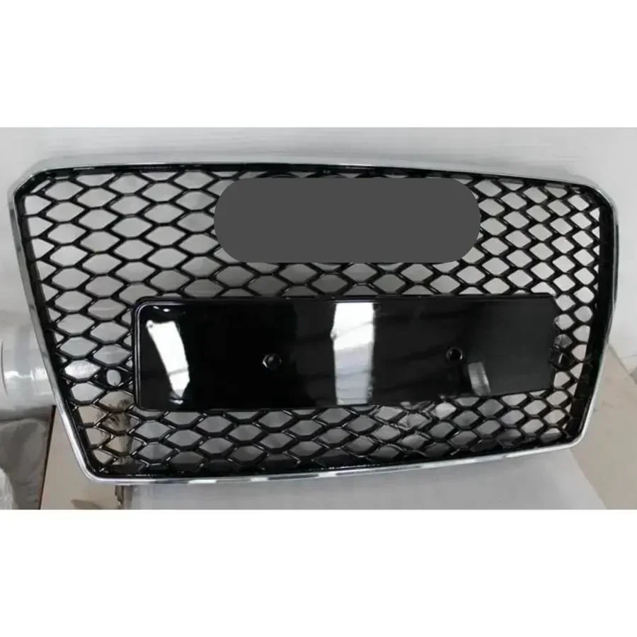 

Pop For RS7 Grill Front Sport Hex Mesh Honeycomb HoodGrill For A7/S7 2009 2010 2011 2012 2013 2014 2015