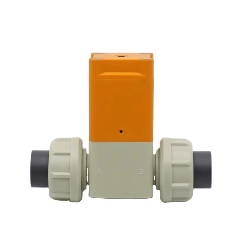Válvula industrial de PVC ácido DN300 tipo A, válvulas de portão de controle de diafragma Samson com atuador pneumático de plástico, mídia de água