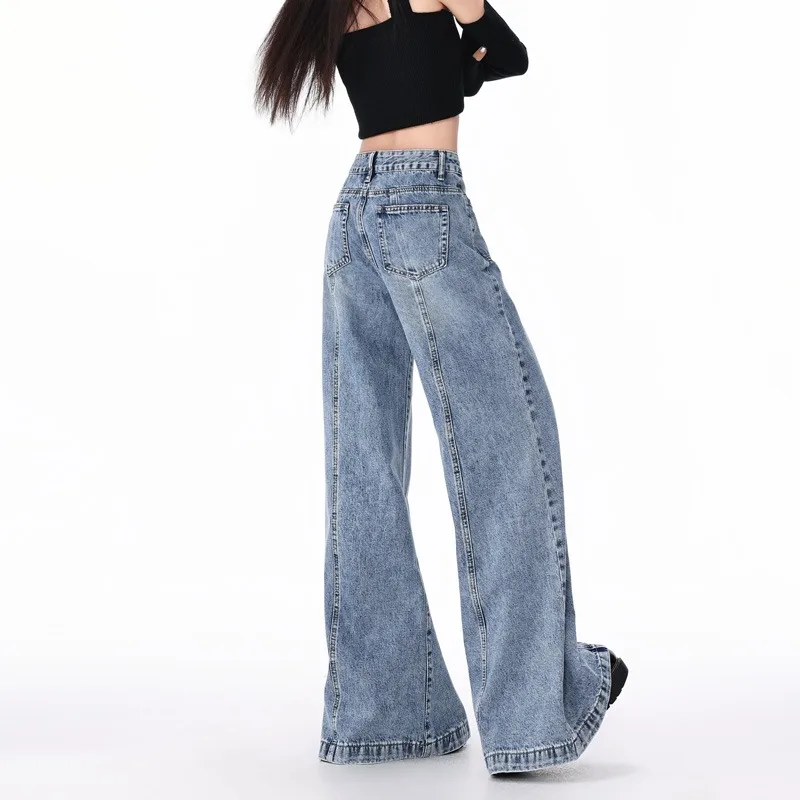 2025 Spring Women's Jeans Sweatpants Y2K Trendy Casual Pants Women Trousers Women's Clothing Daily Travel Pants New