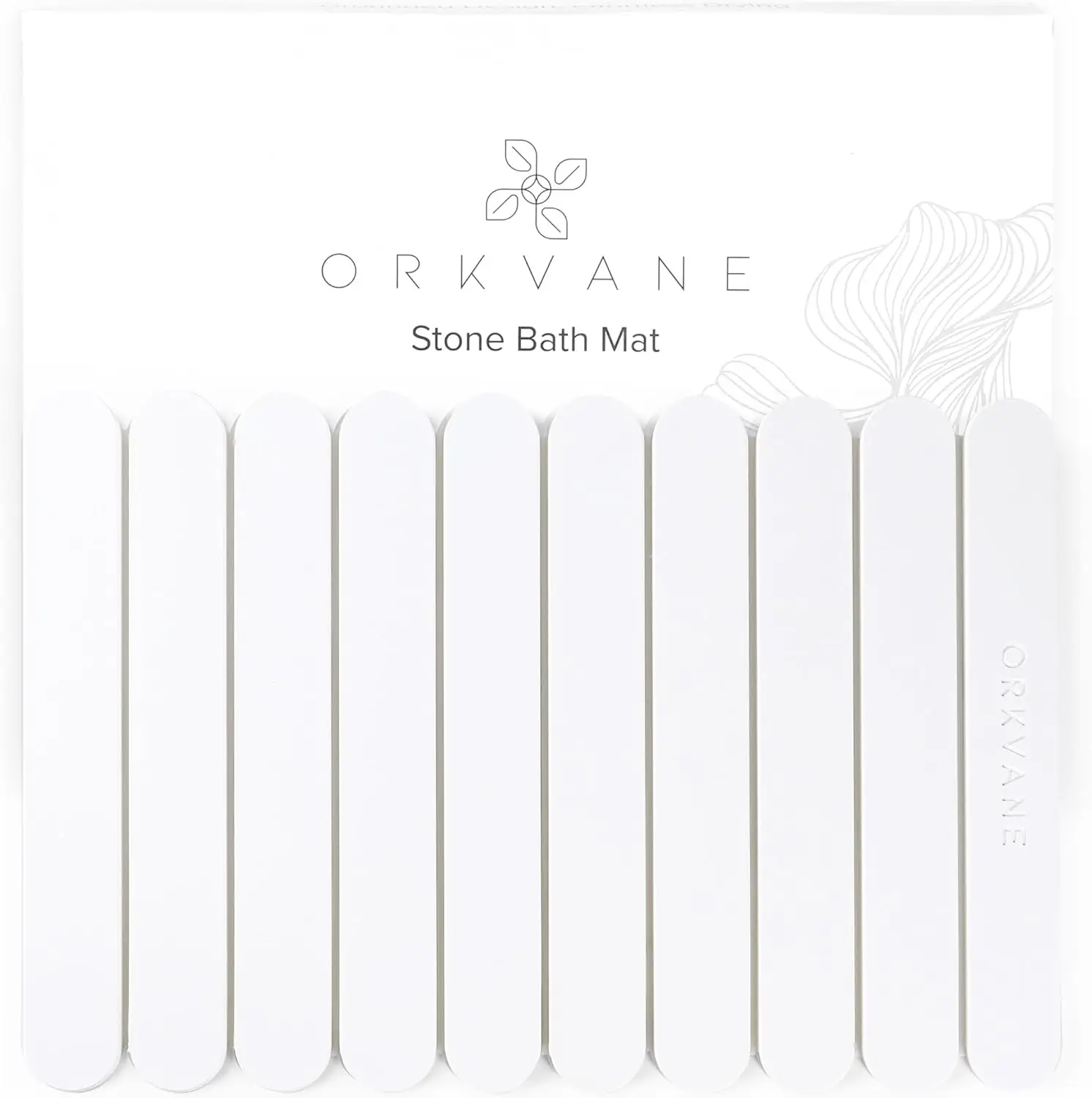 

Large Foldable Diatomaceous Earth Bath Mat 28x19 Inches - Quick Dry, Non-Slip, Easy Clean Spa Design