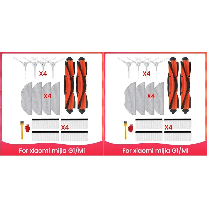 

YCOC-2 Set Replacement Parts For Mijia G1, Mi Robot Vacuum-Mop Essential, MJSTG1, SKV4136GL Vacuum Cleaner Accessories