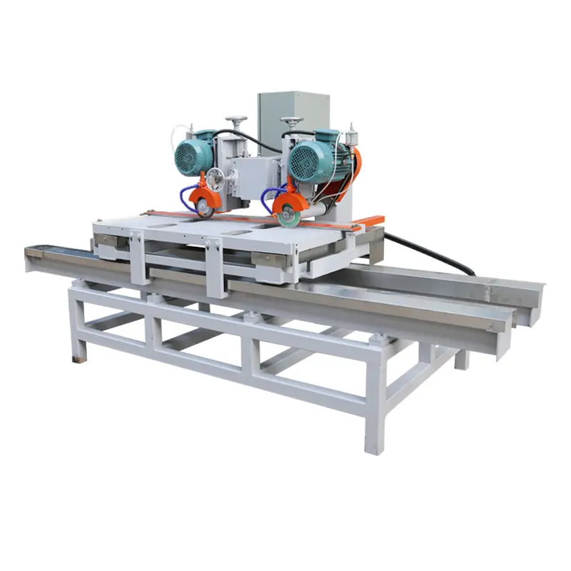 For Large Cnc Ceramic Tile Laser Cutting Stone Machine For 1200 Manual Double Blade