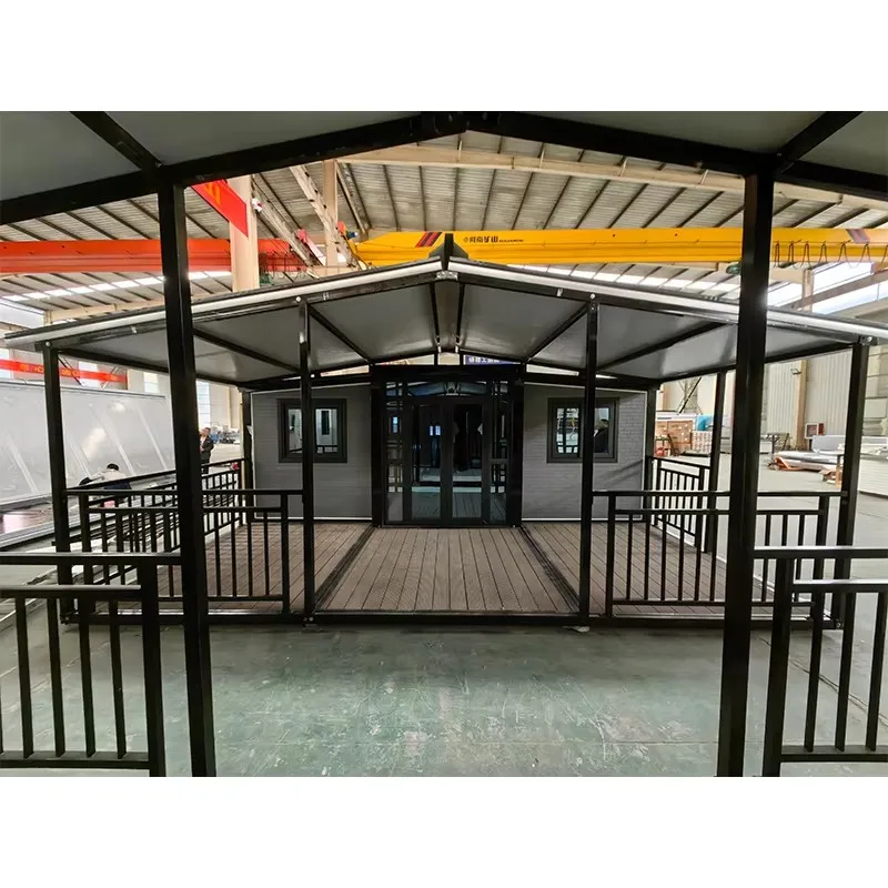 Widely Application Container House 20ft 40ft Folding Tiny Home Container Customized 36㎡ Prefab Container House for Australia