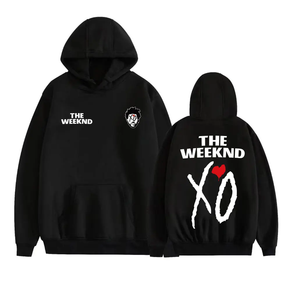 The Weeknd XO After Hours Til Dawn Album Hoodies Men Women Autumn/Winter Casual Fleece Hooded Harajuku Gothic Hip Hop Sweatshirt