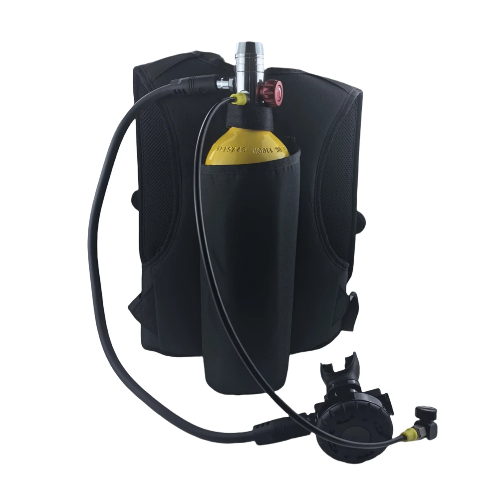 2L Scuba Tank Kit Mini Scuba Tank With Backpack and Regulator