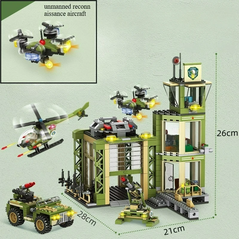 

With 717 pieces, this set provides ample materials for intricate and detailed construction, catering to both beginners and advan