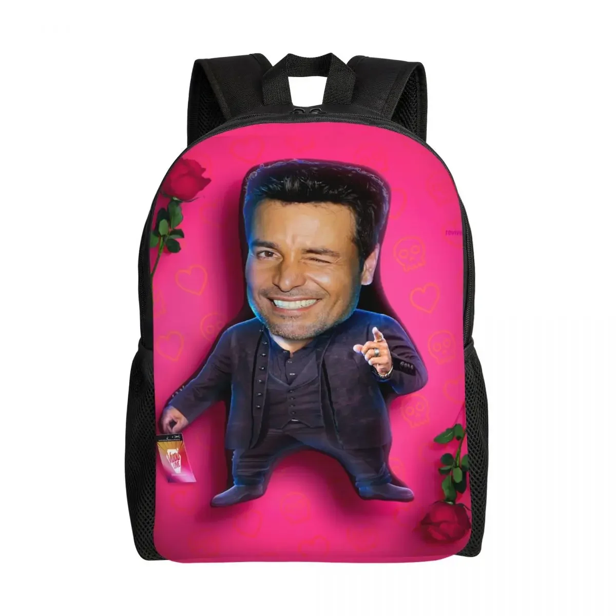 Chayanne Chiquito Meme Travel Backpack Men Women School Laptop Bookbag College Student Daypack Bags