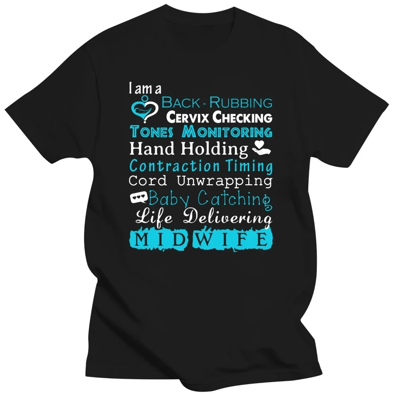 Midwife T-Shirt  Life Delivering MidWife Gift Shirt