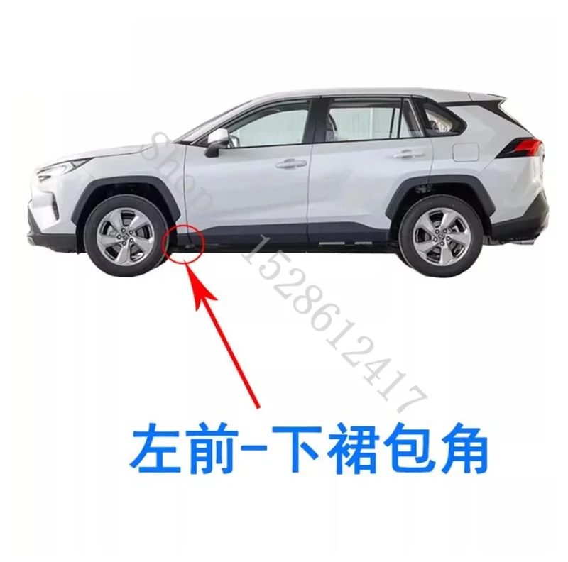 Originele fabrieks ABS carrosserie zijlijsten zijdeur decoratie bescherming voor Toyota Rav4 RAV 4 2020 2021~2024 auto-accessoires
