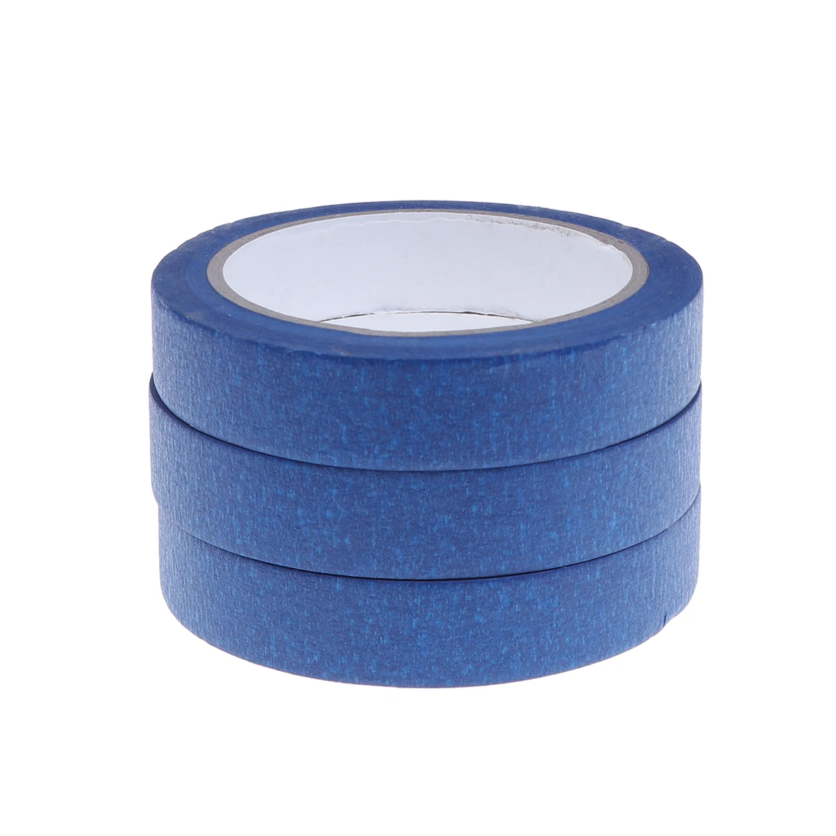 

3pcs Masking Tape Sticky Textured Paper High Temp Rubber Color Separation Edges Indoor Outdoor Paint Sharp Lines