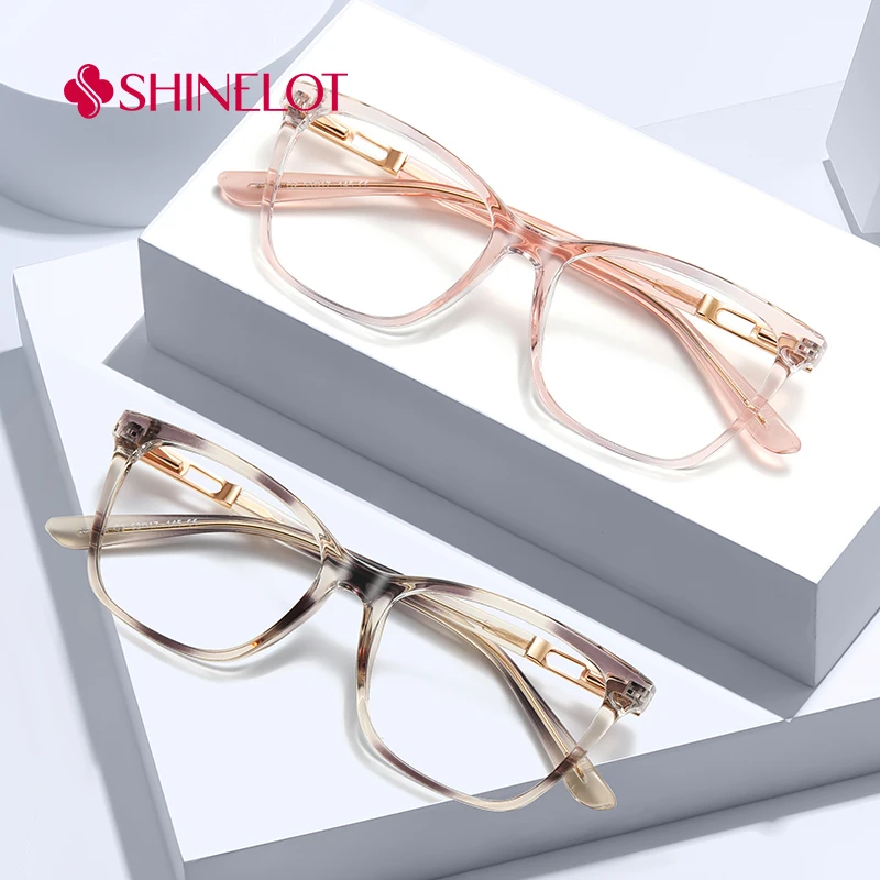 

82285 Retro Women Cat Eye Prescription Eyeglasses Frame Eye Protection Plain Glasses Youth Style Best-Selling Spectacles Eyewear
