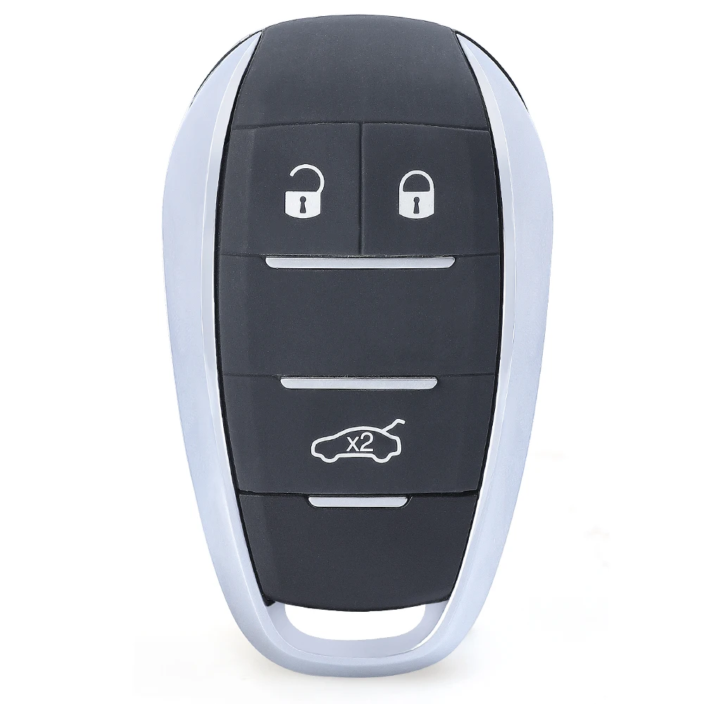 DIYKEY Keyless Remote Smart Key Fob 433MHz 4A Chip dla Alfa Romeo Giulia Stelvio 2017-2020 KR5ALFA434 A2C 97635100   / A2C 97634900