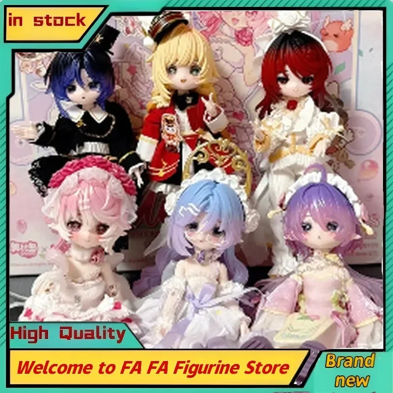 New Come4free Minty × Oblivia Island: Dream Kingdom Series 1/12 Bjd Blind Box Kawaii Action Figure Home Decor Collector Toy