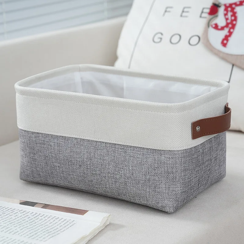 Clothes Storage Basket Home Supplies Sundries Sorting Basket Folding Linen Organizer Box Underwear Socks Baby Toys Storage