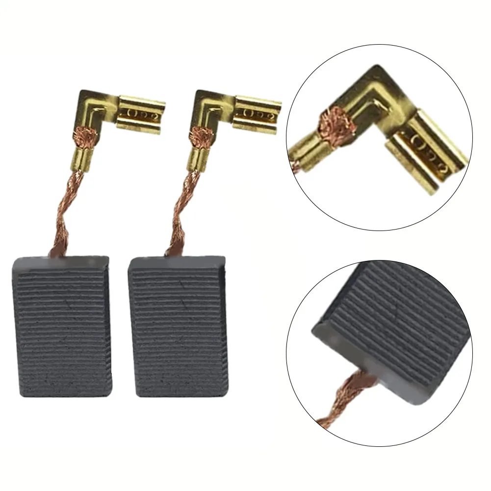 For Household Power Tool Power Tool Parts Replacement Brush 2pcs Carbon Household Metal For Household Power Tool
