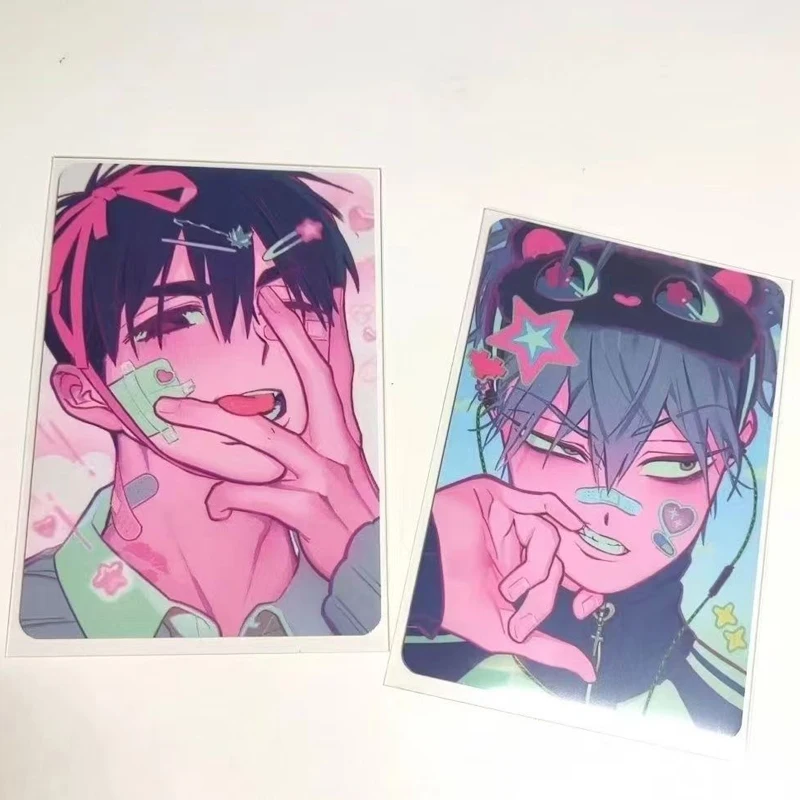 2Pcs/Pack 2025 Alien Stage TV Merch Fans Collection Character Cards Ivan Till Valentine's Day Gift