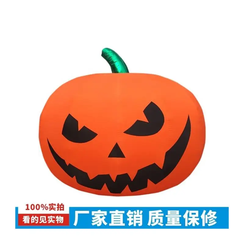 8 meters inflatable giant pumpkin head air model Halloween garden decoration inflatable ghost spider ornament pumpkin lamp