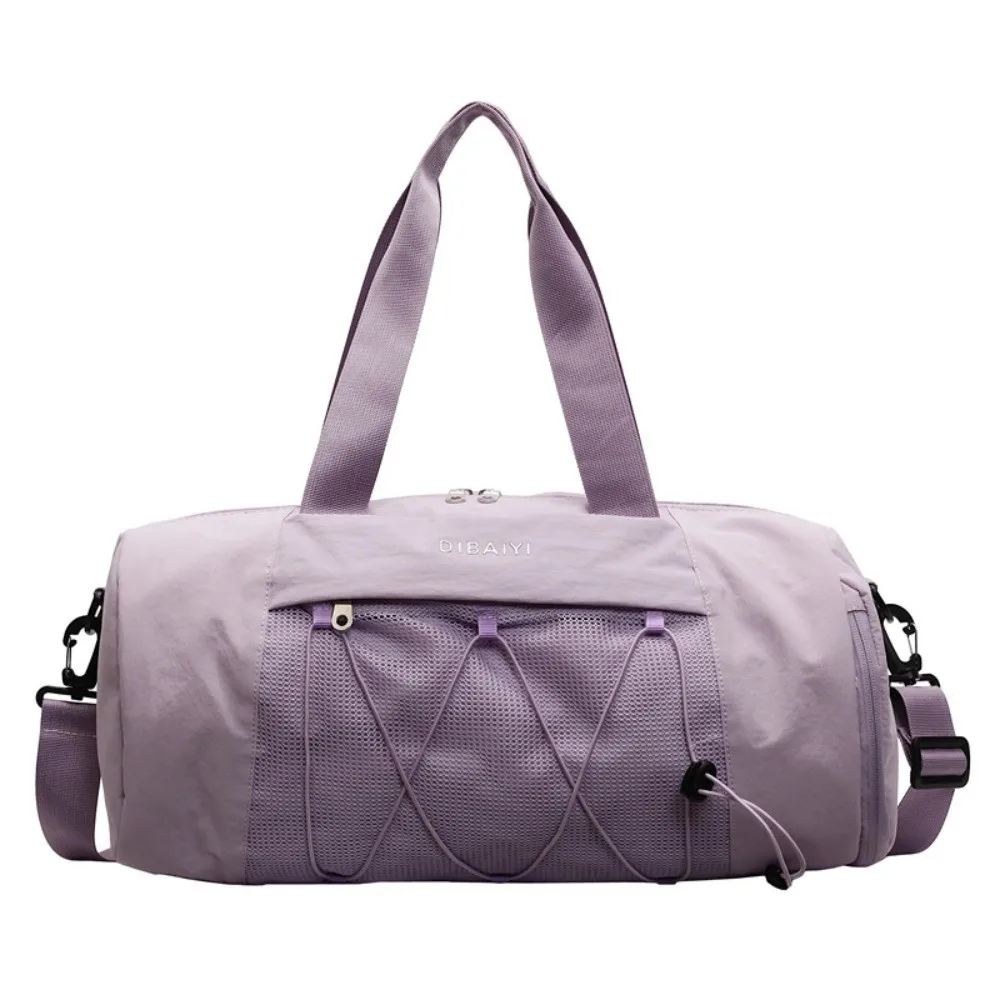 

Korean Style Travel Luggage Bag Large Capacity Dry and Wet Separated Gym Bag Single Shoulder Waterproof Duffel Bag Sports