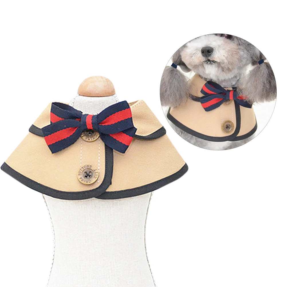 

Dog Shawl Saliva Pet Supplies Towel Cape Coat Clothing Collar Bridegroom Towels