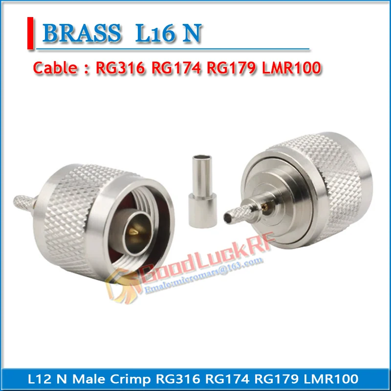 L16 N Male Crimp Fo…