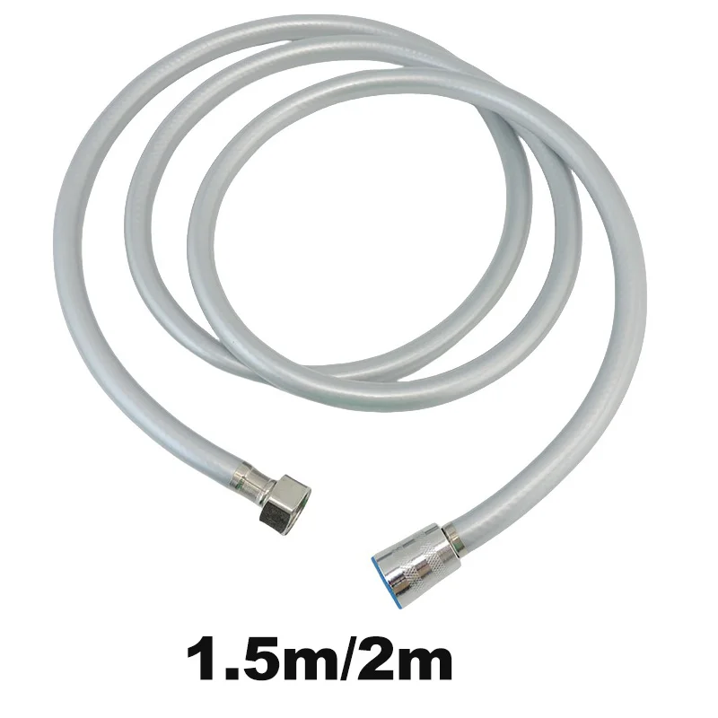 

Душевой шланг высокого давления, сантехника для насадки для душа, аксессуары для ванной комнаты, гибкий ручной шланг из ПВХ с защитой от намотки, шланг GI/2 20 мм R23