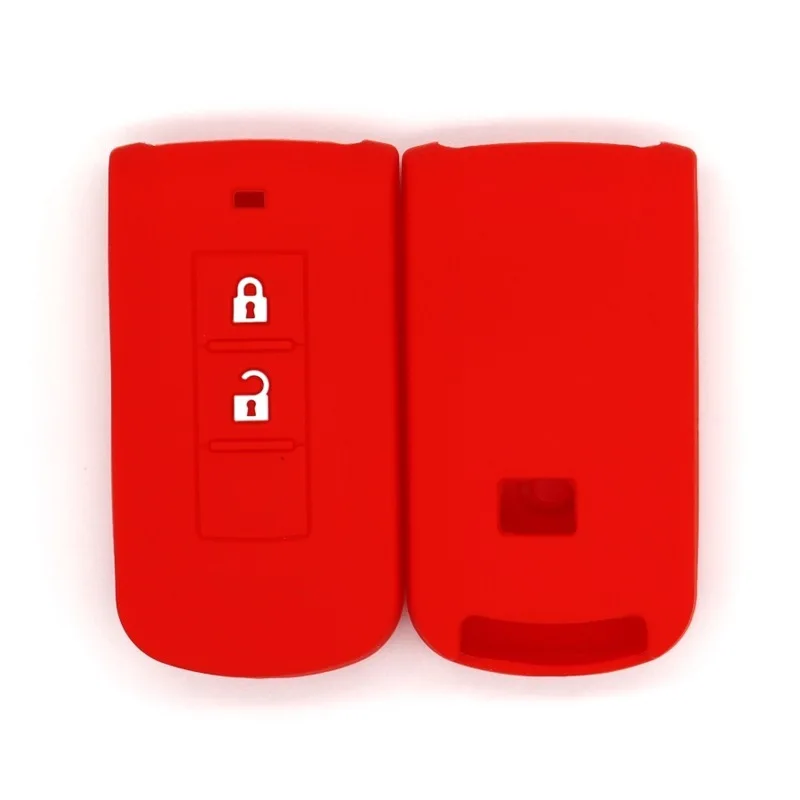 

Silicone Car Key Case for Mitsubishi Outlander/Pajero/ASX RVR/Lancer EX - Protective Pouch, Anti-Scratch & Durable Accessories